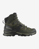 SALOMON QUEST 4 GORE-TEXHIKING BACKPACKING MEN 8.5 - OLIVE NIGHT/ PEAT/SAFARI - Like New