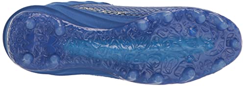 Under Armour Men's Blur Smoke 2.0 Molded Cleat Football Shoe Royal/White/Blue - Like New