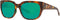 COSTA Waterwoman Sunglasses - 06S9019 - Green Mirrored/Shiny Palm Tortoise Like New