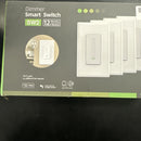 GHOME SMART DIMMER SWITCH GHOMESMART SW2 - 4 PACK - WHITE - Like New