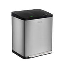 DBAL Trash Can Kitchen 30 Liter Stainless Steel Trash Can 2 x4 Gallon - Brand New