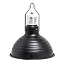 REPTI ZOO 2 Packs 8.2in Waved Pattern Aluminum Reptile Lamp Cap Lamp Fixture - Brand New