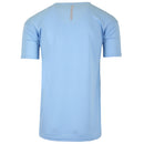 GALAXY BY HARVIC MEN MOISTURE WICKING ACTIVE SHORT SLEEVE MUSCLE TEE LIGHT BLUE - Brand New