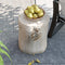 AQUILLA Rustic Stump Side Table, Wood-Look End Table, Stump Accent Table Stool - Like New