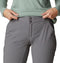 COLUMBIA WOMEN'S SATURDAY TRAIL STRETCH PANT - SIZE: WOMEN 16 - GRAY - Brand New