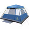 QOMOTOP 6 PERSON 60 SECONDS SET UP CAMPING TENT WATERPROOF POP UP TENT - BLUE - Like New