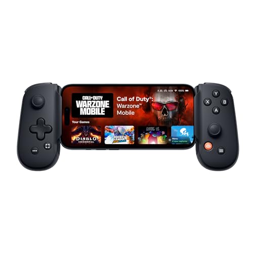 BACKBONE ONE MOBILE GAMING CONTROLLER AND IOS/ANDROID 15/16 SERIES USB-C - BLACK - Like New