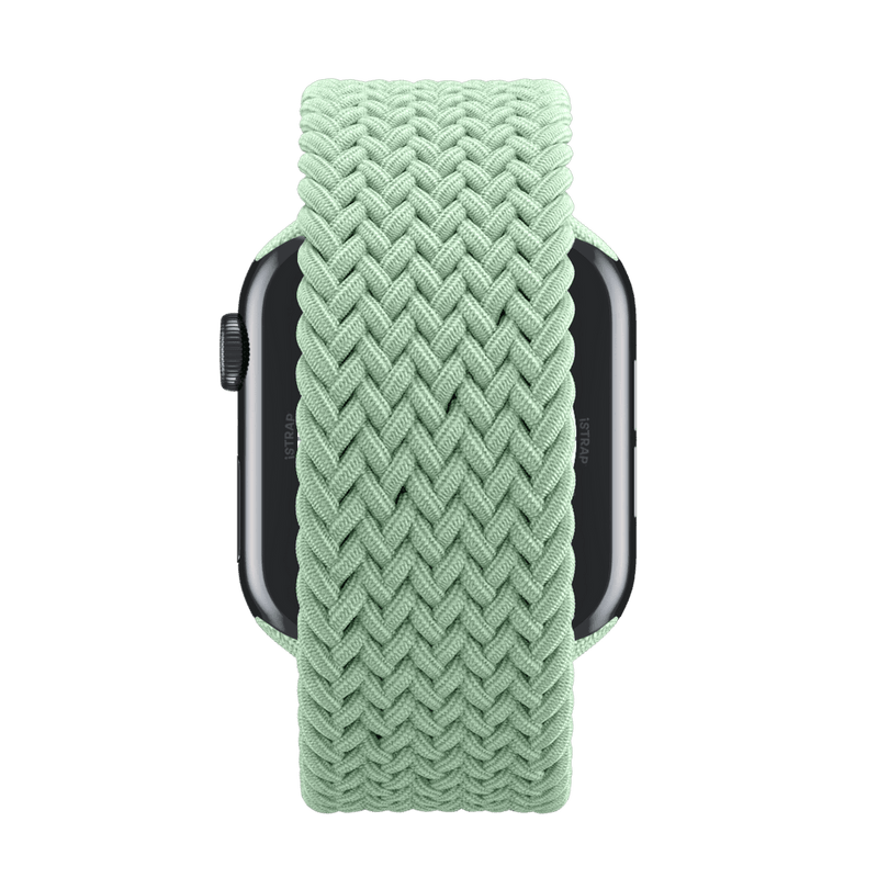 APPLE WATCH BRAIDED SOLO LOOP BAND 40MM, SIZE 6 - PISTACHIO - Brand New