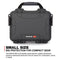 NANUK 904 WATERPROOF HARD CASE WITH FOAM INSERT - GRAPHITE - Brand New