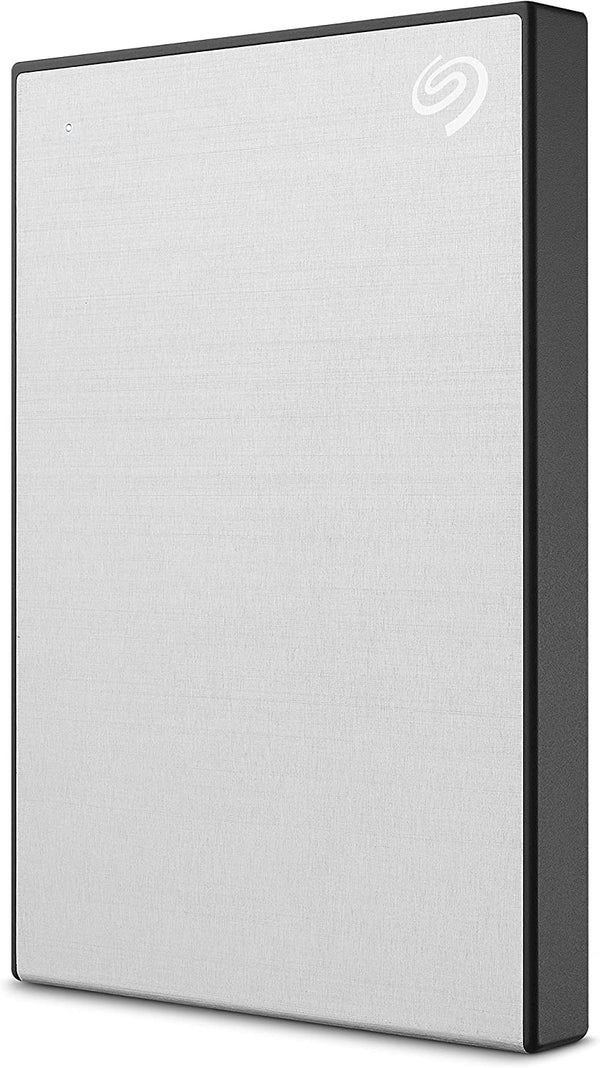 Seagate Backup Plus Slim 2TB Hard Drive with Case - Silver - Scratch & Dent