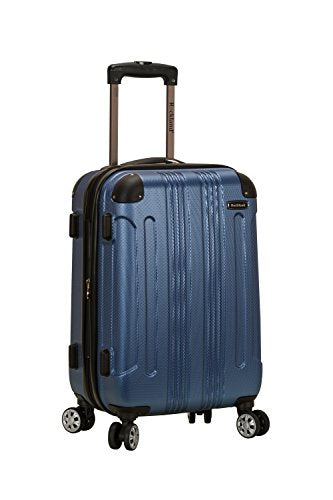 ROCKLAND LONDON HARDSIDE EXPANDABLE LUGGAGE CARRY-ON 20-INCH F1901 - BLUE - Like New