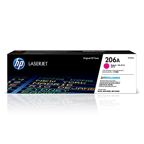HP 206A MAGENTA TONER CARTRIDGE | WORKS WITH HP COLOR LASERJET PRO M255 - Brand New