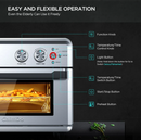 CalmDo AF25L Toaster Oven CalmDo 26.3QT Large Fry Oil-Free 21 - Stainless Steel - Like New