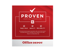 OFFICE DEPOT REMANUFACTURED BLACK TONER CARTRIDGE REPLACEMENT FOR HP 87A - BLACK - Brand New