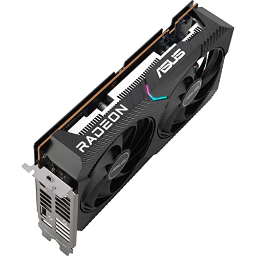 ASUS DUAL AMD RADEON RX 6400 GAMING GRAPHICS CARD DUAL-RX6400-4G - BLACK - Like New