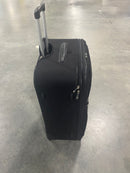SAMSONITE LUGGAGE 26" EXPANDABLE UPRIGHT SUITER 27X19X9"(EXPANDS TO 11") - BLACK - Like New