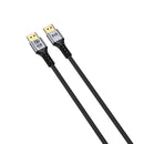 MVTV 1.5M DISPLAYPORT TO DISPLAYPORT CABLE HDR 1.4 MALE TO MALE 8K - BLACK/GRAY - Like New