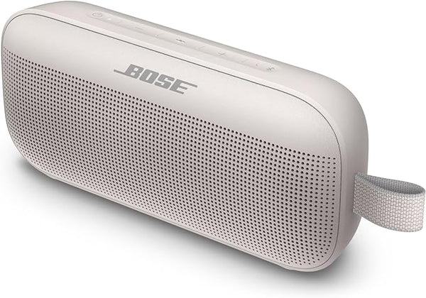 Bose SoundLink Flex Speaker Portable Microphone Wireless Waterproof - White - Like New