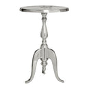 Deco 79 Accent Table, 22" x 15", Silver, 30567 B002PTVLZW - Like New