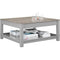 Ameriwood Home Carver Coffee Table, Gray - Scratch & Dent