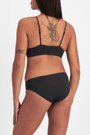 BONDS WOMEN'S SEAMLESS SEAMLESS ICONS HIPSTER UNDERWEAR IN STRETCHY MID RISE - L - Like New