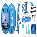 BLUEFIN SUP VOYAGE 10’10 PACKAGE COOLER BOX ULTIMATE ACTIVITY - BLUE/BLACK/WHITE - Like New