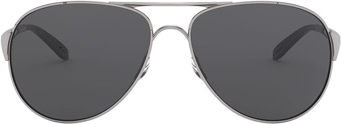OAKLEY Caveat Sunglasses OO4054 - Polished Chrome Lenses/Grey Frame Like New