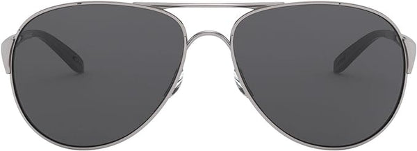 OAKLEY Caveat Sunglasses OO4054 - Polished Chrome Lenses/Grey - Scratch & Dent
