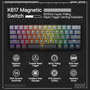 RED DRAGON REDRAGON K617 GB RAPID TRIGGER HE GAMING KEYBOARD - GRADIENT - Like New