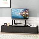FURINNO TURN-N-TUBE TV RISER STAND 2-TIER SMALL ELEVATED NO TOOLS TV - OAK GRAY - Like New