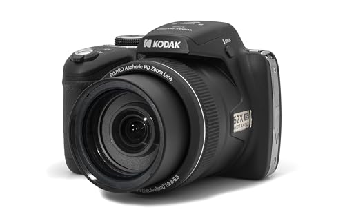 KODAK PIXPRO ASTRO ZOOM AZ528-BK 16 MP 52X OPTICAL ZOOM 24MM WIDE ANGLE - BLACK - Like New