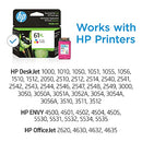 HP 61XL Tri-color High-yield Ink Works with DeskJet - CH564WN Like New