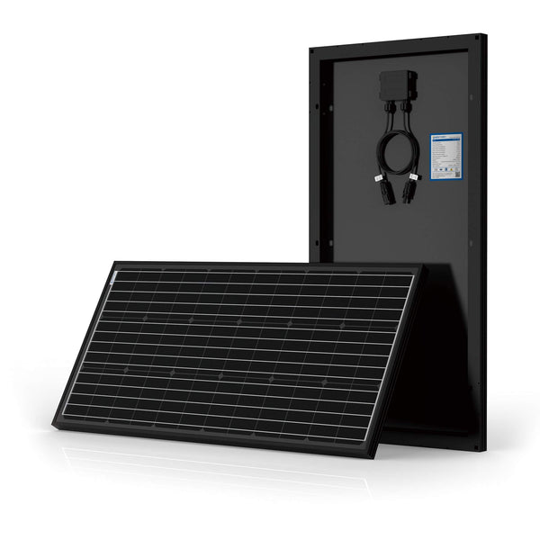 ACOPOWER 100 WATTS MONO SOLAR PANEL - BLACK - Like New