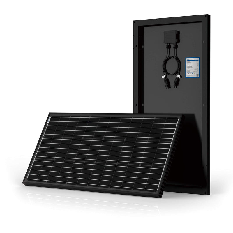ACOPOWER 100 WATTS MONO SOLAR PANEL - BLACK - Like New