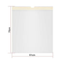 MEIDONG TRASH BAGS, GARBAGE BAGS 13 GALLON STRONG BAGS FOR TRASH,115CT - WHITE - Like New