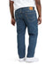 LEVI'S MEN'S 550 RELAXED FIT BIG & TALL JEANS - SIZE 50x34 - DARK STONEWASH - Brand New