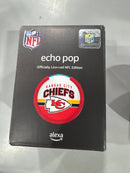 AMAZON ECHO POP NFL LIMITED-EDITION | KANSAS CITY CHIEFS - RED - Like New