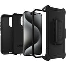 OTTERBOX IPHONE 15 PRO MAX ONLY DEFENDER SERIES CASE - BLACK - Like New