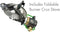 OPTIMUS CRUX WEEKEND HE Cook System Gas Stove Camping Hiking Woods - Gray/Green - Like New
