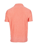 IZOD MEN'S TITLEHOLDER POLO - SIZE: MEN L - DEEP SEA CORAL - Brand New