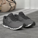 Mizuno Men's Wave Sky Waveknit 3 Wide Fit Running Shoe Quiet Shade Size 12.5W - Like New