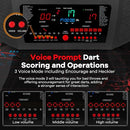 COOCOZ ELECTRONIC DARTBOARD ELECTRIC SOFT TIP DART BOARDS HECKLER LIGHTS - Like New