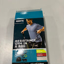 IGNITE BY SPRI RESISTANCE GYM IN A BAG: MEDIUM RUBBER BANDS - MULTICOLOR - Like New