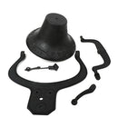 MYOYAY 14'' Large Heavy Cast Iron Dinner Bell Manually Shaking Hanging Bell - Brand New