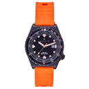 NAUTIS BALTIC BLACK DIAL MEN'S WATCH SIZE 50MM - BLACK/ORANGE - Like New
