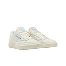 REEBOK UNISEX ADULT CLUB C 85 VINTAGE MEN/WOMEN SIZE 7/8.5 CHALK/BLUE - Like New