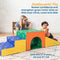 ECR4KIDS SOFTZONE SINGLE TUNNEL CLIMBER, ASSORTED, 3-PIECE ELR-12717 - ASSORTED - Like New
