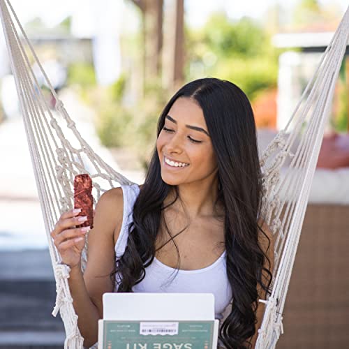 JL LOCAL DRAGON'S BLOOD SAGE SMUDGE STICKS WELLNESS FOR CLEANSING, 25 COUNT RED - Brand New