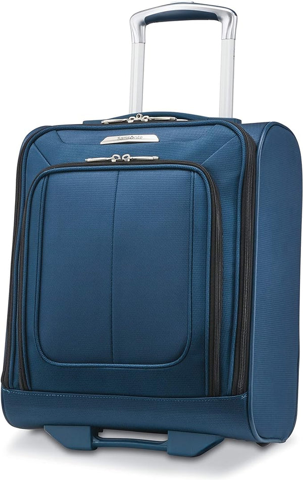 Samsonite Solyte DLX Softside Luggage 123570-0559 - Mediterranean Blue Like New