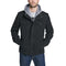 LEVI'S MEN'S WASHED COTTON HOODED MILITARY JACKET MEN XL BLACK - Brand New